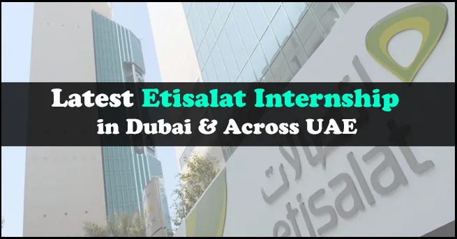 Etisalat Internship