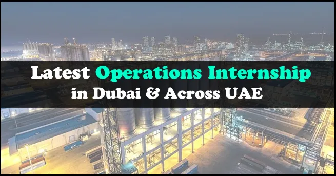Operations Internship in Dubai